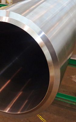 large stainless steel pipe